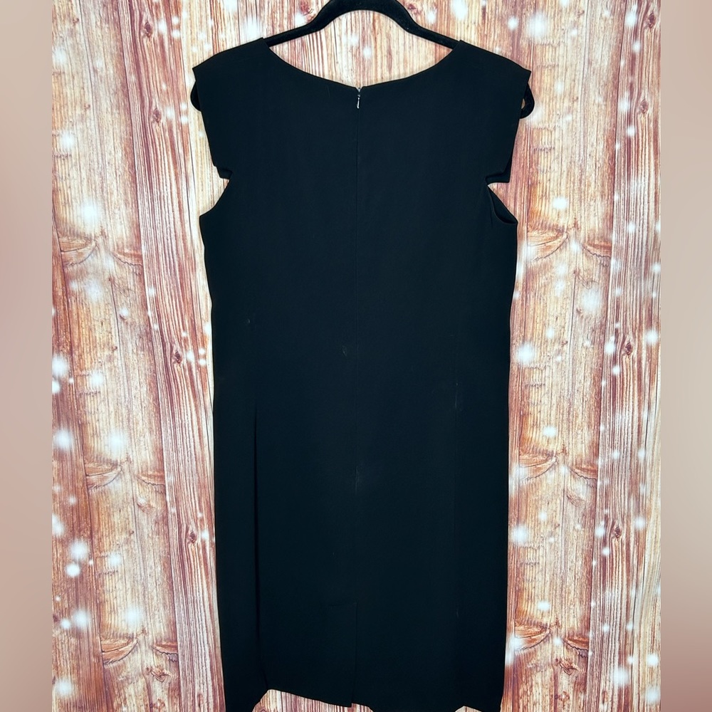 M. M. LaFleur The Sarah Black Dress Size 12 Structured. Perfect for Career - Picture 5 of 8